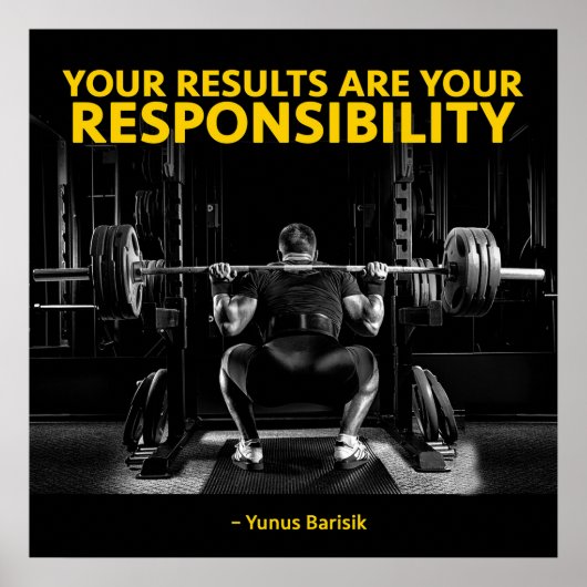 Motivatie werkresultaat poster (Voorkant)