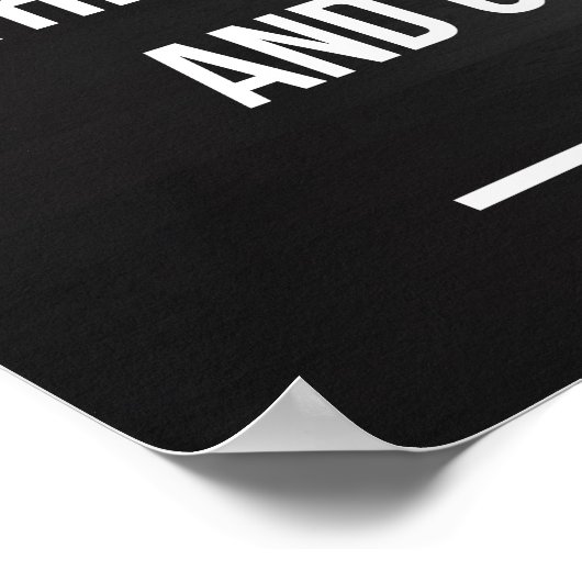 Motivatie werkresultaat poster (Hoek)