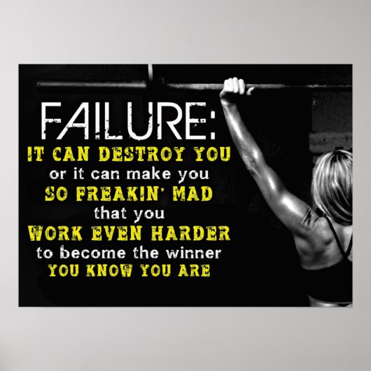 Motivatie werkresultaat poster (Voorkant)