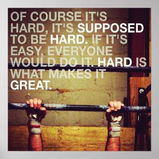 Motivatie werkresultaat poster (Voorkant)