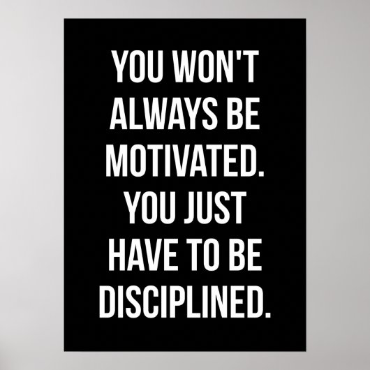 Motivatie werkresultaat poster (Voorkant)