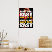 Motivatie werkresultaat poster (Keuken)