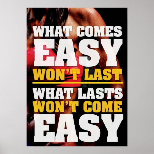 Motivatie werkresultaat poster (Voorkant)