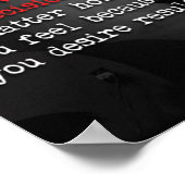 Motivatie werkresultaat poster (Hoek)