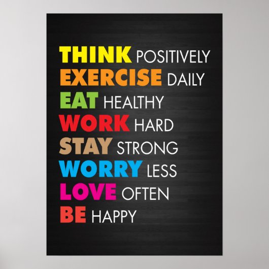 Motivatie werkresultaat poster (Voorkant)