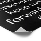 Motivatie werkresultaat poster (Hoek)