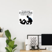 Motivatie werkresultaat poster (Thuiskantoor)