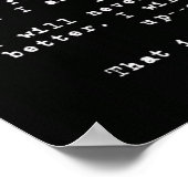 Motivatie werkresultaat poster (Hoek)