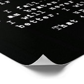 Motivatie werkresultaat poster (Hoek)