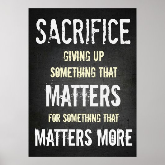 Motivatie werkresultaat poster (Voorkant)