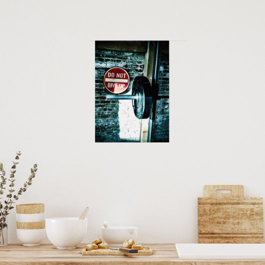 Motivatie werkresultaat poster (Keuken)