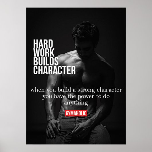 Motivatie werkresultaat poster (Voorkant)