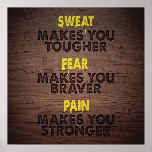 Motivatie werkresultaat poster (Voorkant)