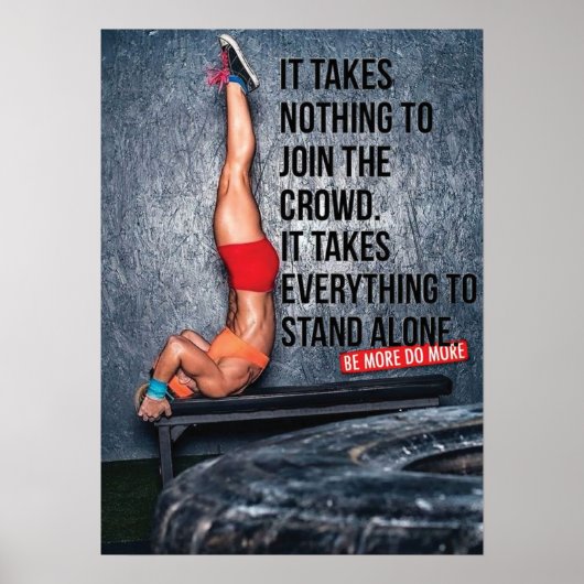 Motivatie werkresultaat poster (Voorkant)