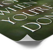 Motivatie werkresultaat poster (Hoek)