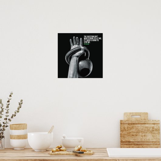 Motivatie werkresultaat poster (Keuken)