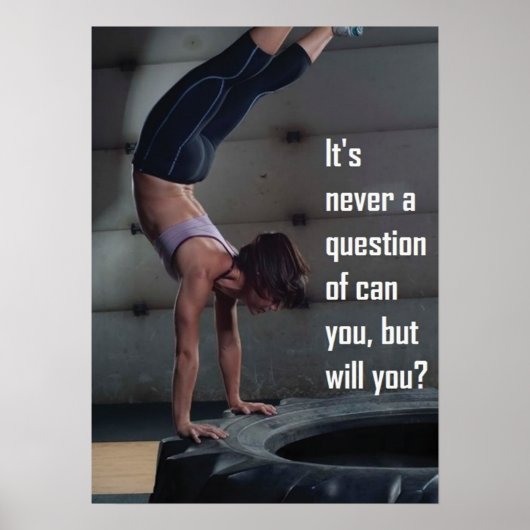 Motivatie werkresultaat poster (Voorkant)