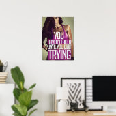 Motivatie werkresultaat poster (Thuiskantoor)