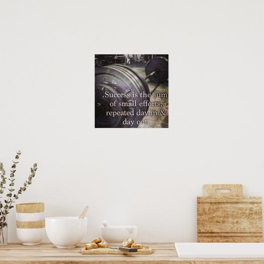 Motivatie werkresultaat poster (Keuken)