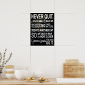 Motivatie werkresultaat poster (Keuken)