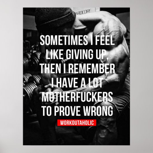 Motivatie werkresultaat poster (Voorkant)