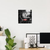 Motivatie werkresultaat poster (Thuiskantoor)