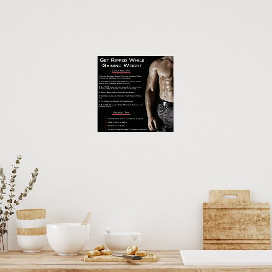 Motivatie werkresultaat poster (Keuken)