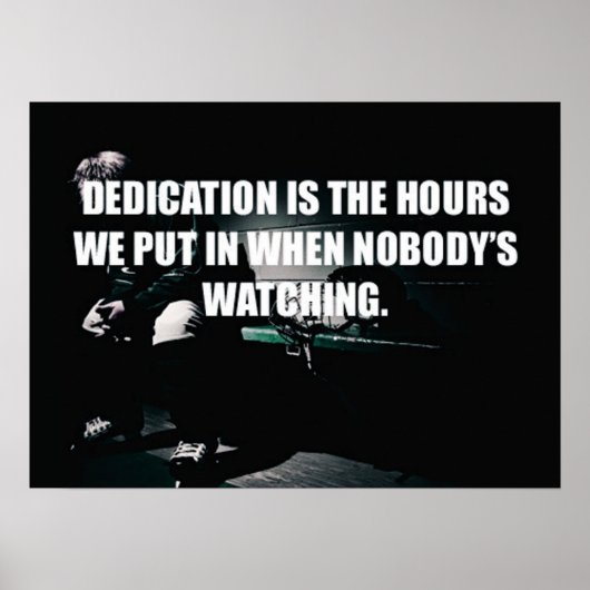 Motivatie werkresultaat poster (Voorkant)