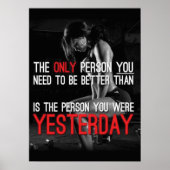 Motivatie werkresultaat poster (Voorkant)