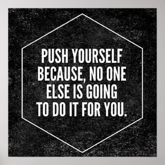 Motivatie werkresultaat poster (Voorkant)