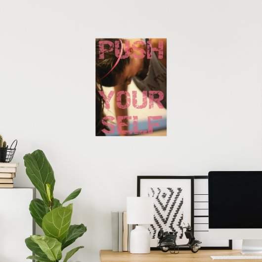 Motivatie werkresultaat poster (Thuiskantoor)