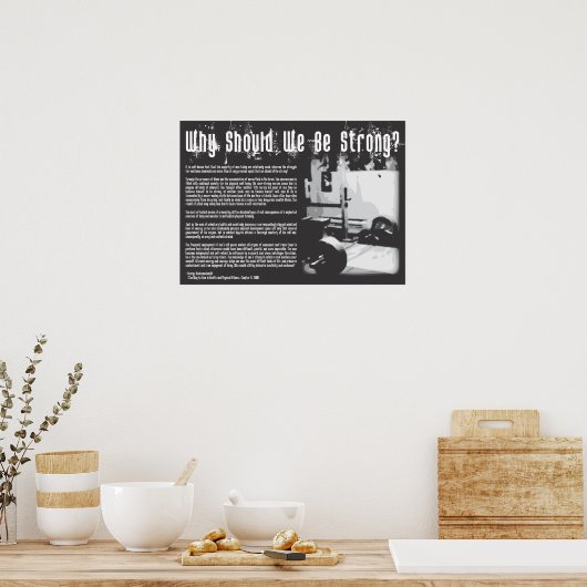 Motivatie werkresultaat poster (Keuken)