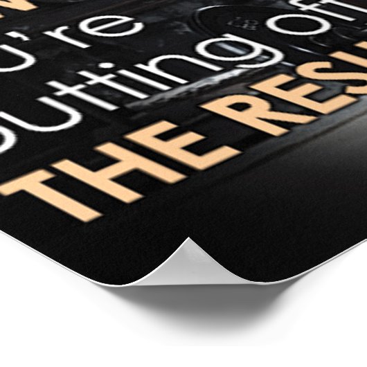 Motivatie werkresultaat poster (Hoek)