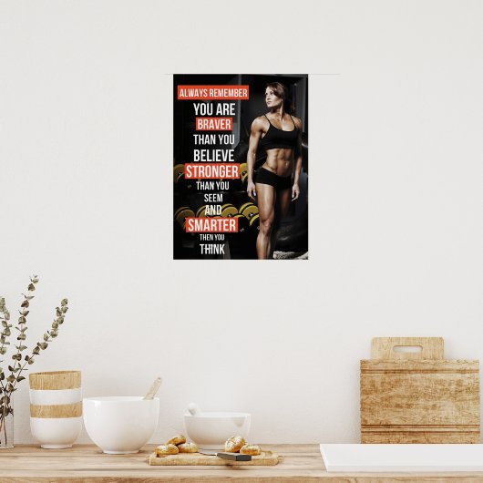 Motivatie werkresultaat poster (Keuken)