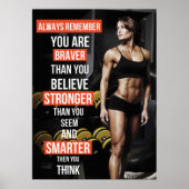 Motivatie werkresultaat poster (Voorkant)