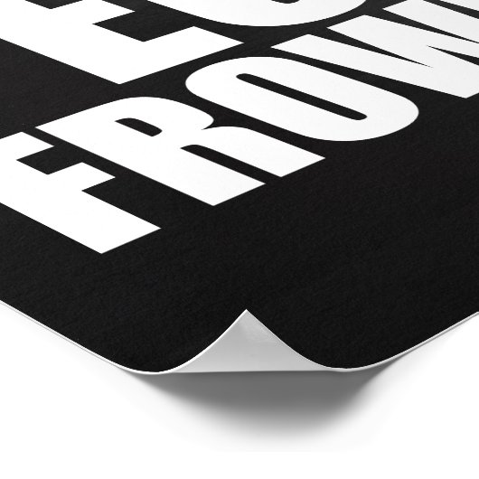 Motivatie werkresultaat poster (Hoek)