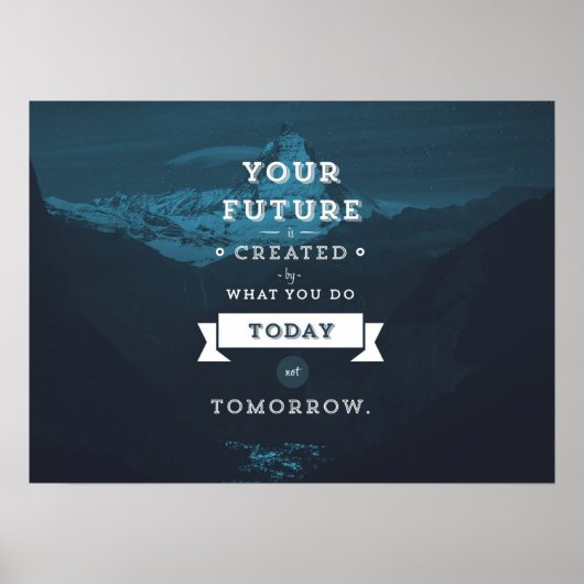 Motivatie werkresultaat poster (Voorkant)