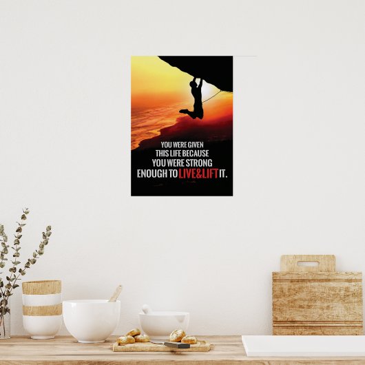 Motivatie werkresultaat poster (Keuken)