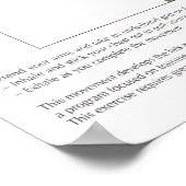 Motivatie werkresultaat poster (Hoek)