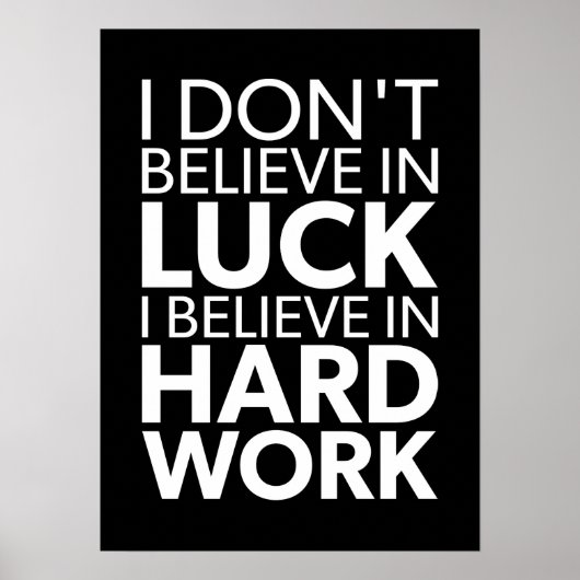 Motivatie werkresultaat poster (Voorkant)