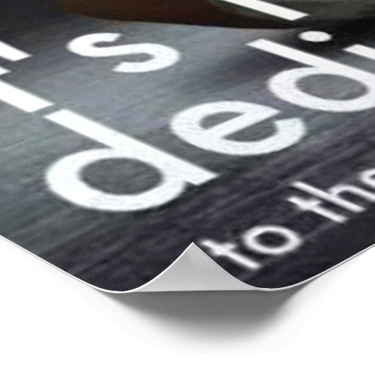 Motivatie werkresultaat poster (Hoek)