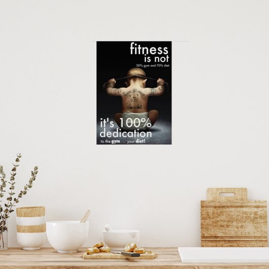Motivatie werkresultaat poster (Keuken)
