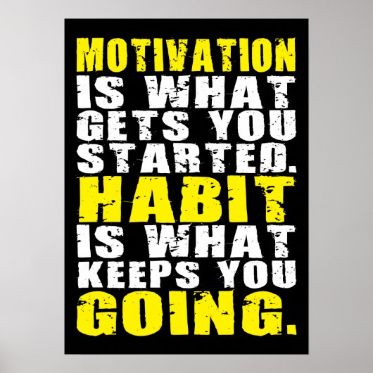 Motivatie werkresultaat poster (Voorkant)