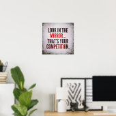 Motivatie werkresultaat poster (Thuiskantoor)