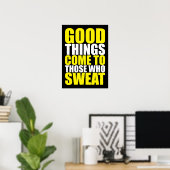 Motivatie werkresultaat poster (Thuiskantoor)