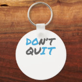 Motivatie werkuitgeschotte niet meer sleutelhanger (Voorkant)