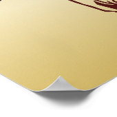 Motivatie werkuitKarate Quote Poster (Hoek)