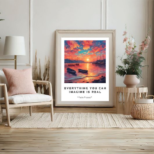 Motivatie wijsheid is echt Poster