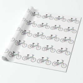 Motivatie woord voor fiets, fietsliefhebbers cadeaupapier
