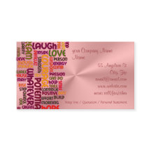 Motivatie woorden #1 positiviteit, roze, chroomvor